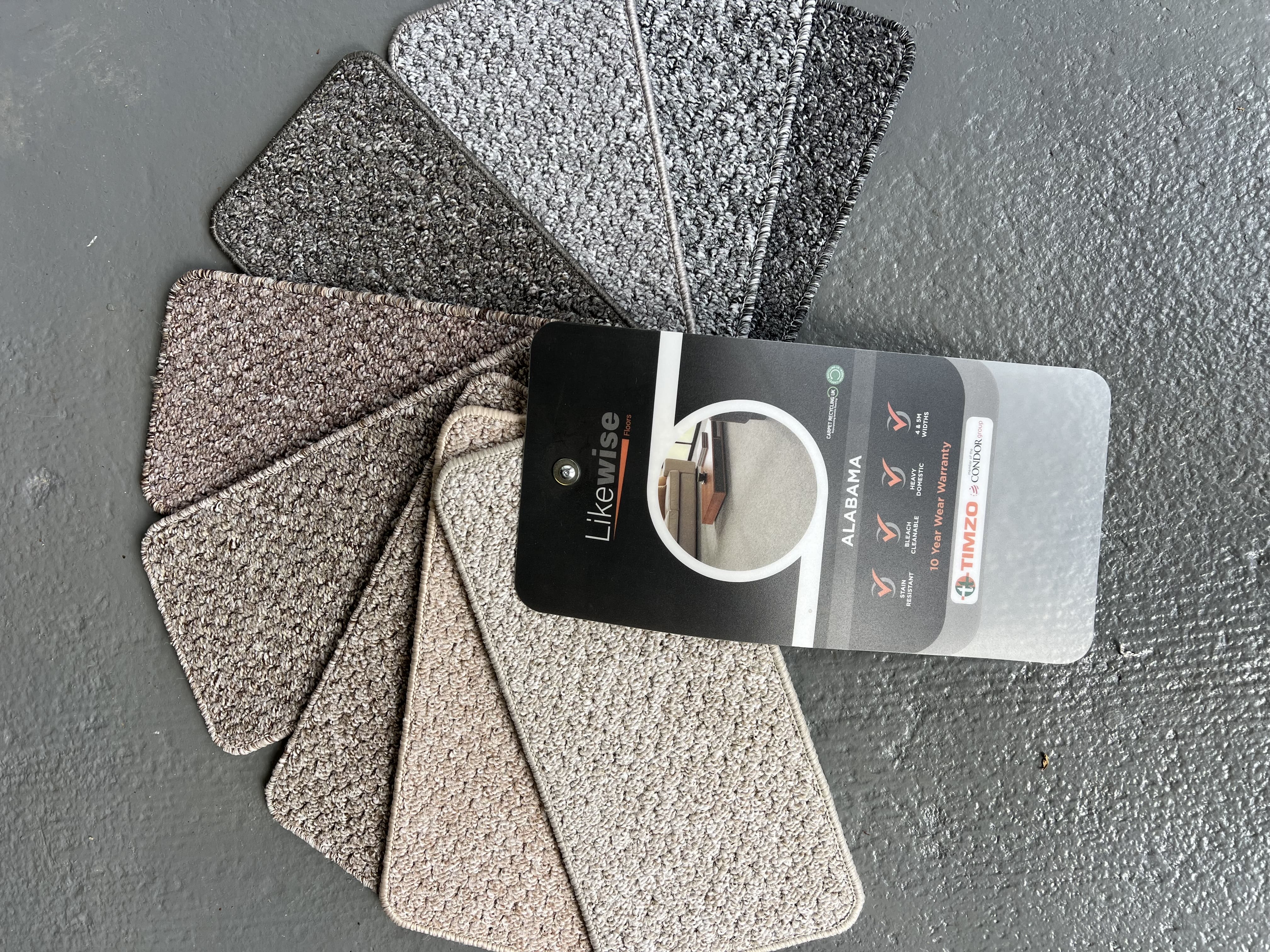 Mid-range carpets for heavy traffic